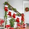 20 Inches Monogram Christmas Stockings with Letters, Large Super Soft Christmas Stockings Red Velvet with White Super Soft Plush Cuff for Christmas Xmas Tree Holiday Fireplace Family Decor Gifts (R)